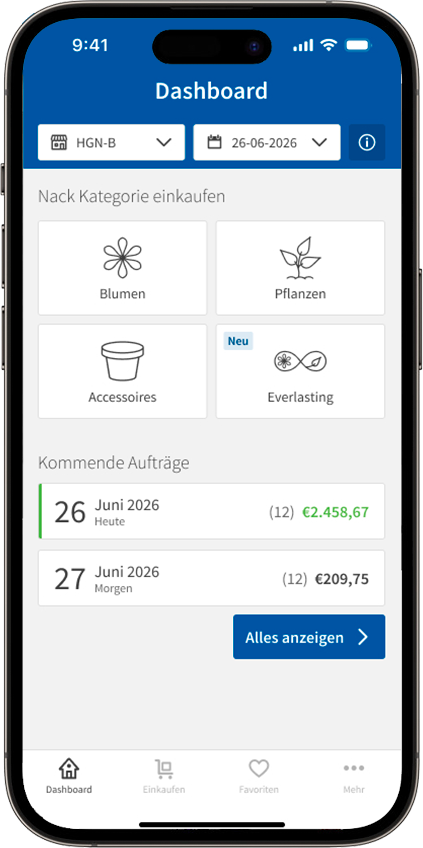 Schnitt-Flor App Screenshot